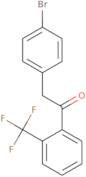 2-(4-Bromophenyl)-1-[2-(trifluoromethyl)phenyl]ethanone