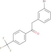 2-(3-Bromophenyl)-1-[4-(trifluoromethyl)phenyl]ethanone