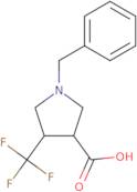 1-Benzyl-4-(Trifluoromethyl)-3-Pyrrolidinecarboxylic Acid