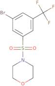 4-{[3-Bromo-5-(trifluoromethyl)phenyl]sulfonyl}morpholine