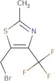 5-(Bromomethyl)-2-methyl-4-(trifluoromethyl)-1,3-thiazole