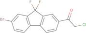 1-(7-Bromo-9,9-difluoro-9H-fluoren-2-yl)-2-chloroethanone