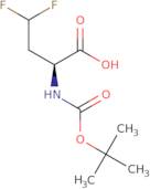 (S)-2-(tert-Butoxycarbonylamino)-4,4-difluorobutanoic acid