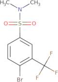 4-bromo-N,N-dimethyl-3-(trifluoromethyl)benzenesulfonamide