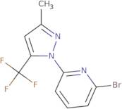 2-BroMo-6-(3-Methyl-5-trifluoroMethylpyrazol-1-yl)pyridine