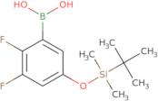 5-(t-ButyldiMethylsilyloxy)-2,3-difluorophenylboronic acid