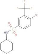 4-Bromo-N-cyclohexyl-3-(trifluoromethyl)benzenesulfonamide