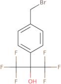 2-[4-(Bromomethyl)phenyl]-1,1,1,3,3,3-hexafluoropropan-2-ol