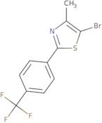 5-Bromo-4-Methyl-2-[4-(Trifluoromethyl)Phenyl]-1,3-Thiazole