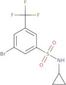 3-Bromo-N-cyclopropyl-5-(trifluoromethyl)benzenesulfonamide