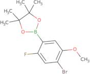 4-BroMo-2-fluoro-5-Methoxyphenylboronic acid, pinacol ester