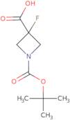 1-(Tert-butoxycarbonyl)-3-fluoroazetidine-3-carboxylic acid