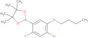 5-Butoxy-4-chloro-2-fluorophenylboronic acid, pinacol ester