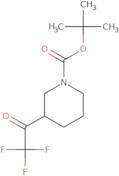 Tert-Butyl 3-(2,2,2-Trifluoroacetyl)Piperidine-1-Carboxylate