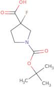 1-(tert-Butoxycarbonyl)-3-fluoropyrrolidine-3-carboxylic acid