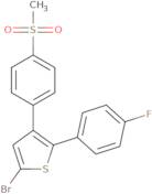 5-Bromo-2-(4-fluorophenyl)-3-(4-methylsulfonylphenyl)thiophene