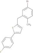 2-[(5-Bromo-2-methylphenyl)methyl]-5-(4-fluorophenyl)thiophe