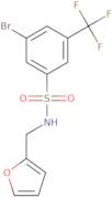 3-Bromo-N-(2-furylmethyl)-5-(trifluoromethyl)benzenesulfonamide