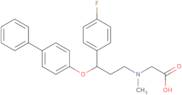 N-[3-(4-Biphenylyloxy)-3-(4-Fluorophenyl)Propyl]-N-Methylglycine