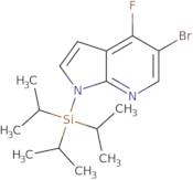 5-Bromo-4-fluoro-1-(triisopropylsilyl)-1H-pyrrolo[2,3-b]pyridine