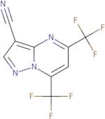 5,7-Bis(Trifluoromethyl)-Pyrazolo[1,5-a]Pyrimidine-3-Carbonitrile