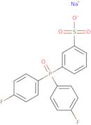 3-[Bis(4-fluorophenyl)phosphinyl]benzenesulfonic acid sodium salt