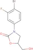 3-(4-Bromo-3-fluorophenyl)-5-(hydroxymethyl)-1,3-oxazolidin-2-one