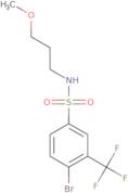 4-Bromo-N-(3-methoxypropyl)-3-(trifluoromethyl)benzenesulfonamide