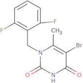 5-Bromo-1-(2,6-Difluorobenzyl)-6-Methyl-2,4(1H,3H)-Pyrimidinedione