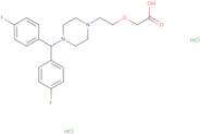 2-[2-[4-[Bis(4-fluorophenyl)methyl]piperazin-1-yl]ethoxy]acetic acid HCl