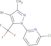 2-(4-BroMo-3-Methyl-5-(trifluoroMethyl)pyrazol-1-yl)-6-chloropyridine