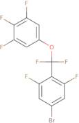 5-[(4-Bromo-2,6-difluorophenyl)difluoromethoxy]-1,2,3-trifluorobenzene