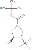 (3R,4S)-tert-Butyl 3-Amino-4-(trifluoromethyl)pyrrolidine-1-carboxylate