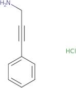 3-Phenyl-2-propyn-1-amine hydrochloride