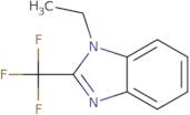 1-Ethyl-2-(trifluoromethyl)-1H-1,3-benzodiazole