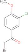 2-Bromo-1-(3-chloro-4-methoxyphenyl)ethan-1-one