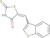 5-[(1-Benzothiophen-3-yl)methylidene]-2-sulfanylidene-1,3-thiazolidin-4-one