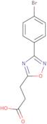 3-[3-(4-Bromo-phenyl)-[1,2,4]oxadiazol-5-yl]-propionic acid