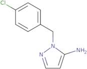 1-[(4-Chlorophenyl)methyl]-1H-pyrazol-5-amine