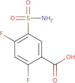 5-(Aminosulfonyl)-2,4-difluorobenzoic acid