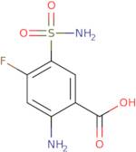 2-Amino-4-fluoro-5-sulfamoylbenzoic acid