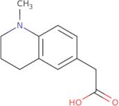 2-(1-Methyl-1,2,3,4-tetrahydroquinolin-6-yl)acetic acid