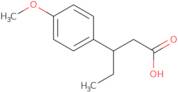 3-(4-Methoxyphenyl)pentanoic acid