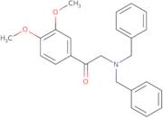 2-[Bis(phenylmethyl)amino]-1-(3,4-dimethoxyphenyl)-ethanone