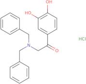 2-(Dibenzylamino)-3,4-dihydroxy-acetophenone hydrochloride