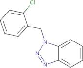 1-[(2-Chlorophenyl)methyl]-1H-1,2,3-benzotriazole