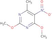 2,4-Dimethoxy-6-methyl-5-nitropyrimidine