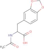 3-(1,3-Dioxaindan-5-yl)-2-acetamidopropanoic acid