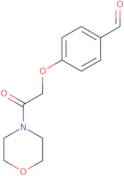 4-(2-Morpholin-4-yl-2-oxo-ethoxy)-benzaldehyde