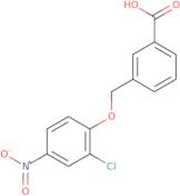 3-((2-Chloro-4-nitrophenoxy)methyl)benzoic acid